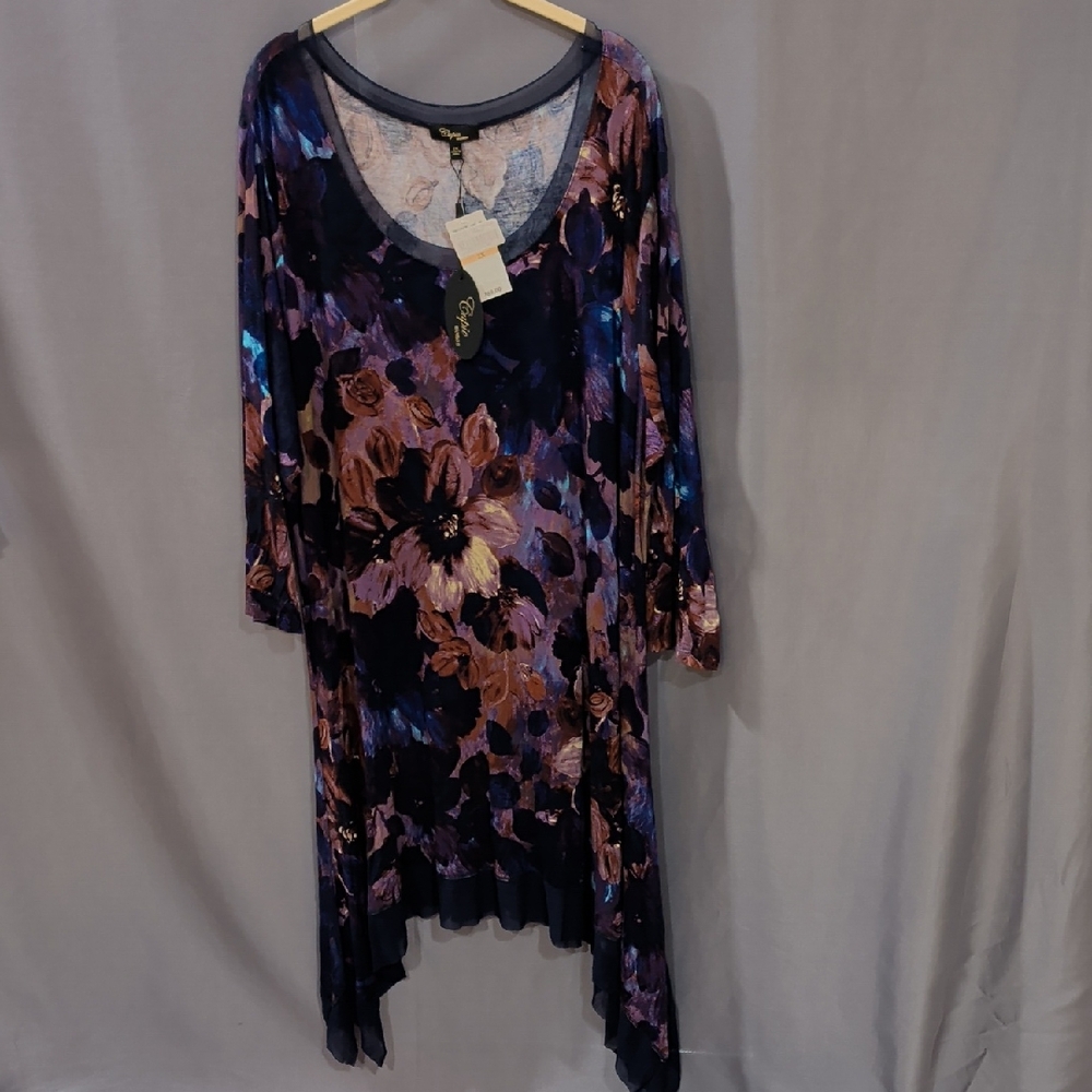 CUPIO FLORAL DRESS 2X NWT